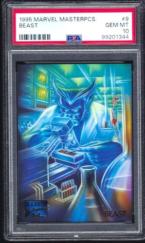 1995 marvel masterpieces - 1995, psa