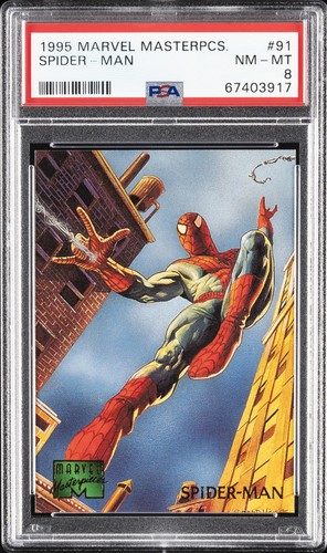 1995 marvel masterpieces 91 - masterpieces, #91
